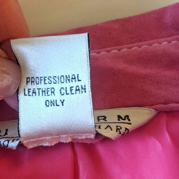 Vintage Pink 🩷 Suede Jacket by John Paul Richard - Picture 7 of 12